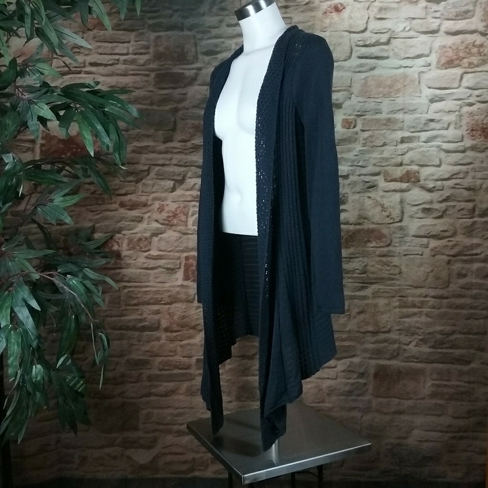 Kenar Sweater Hi-low Long Cardigan - Picture 5 of 8